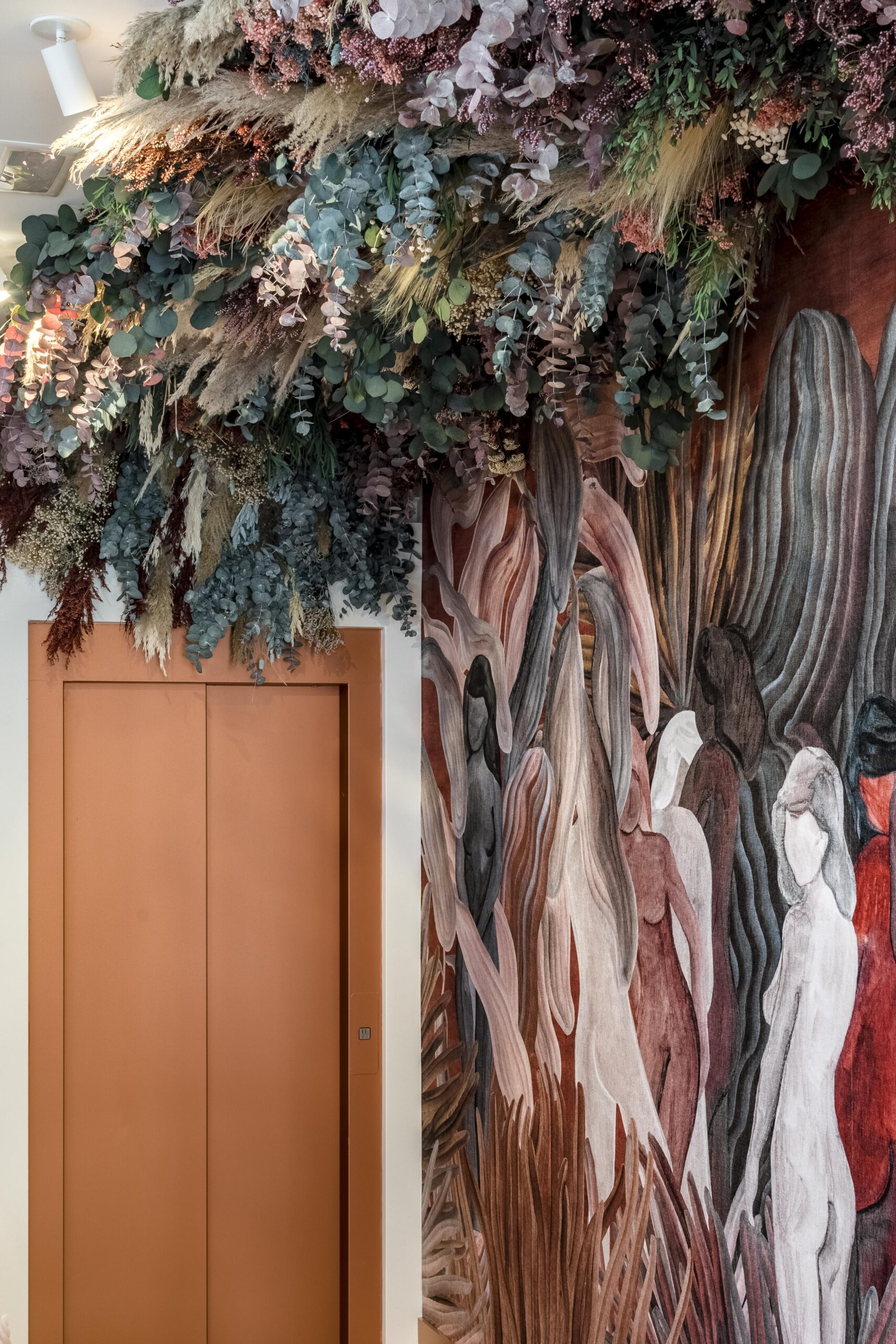 Techo vegetal preservado para interiorismo premium